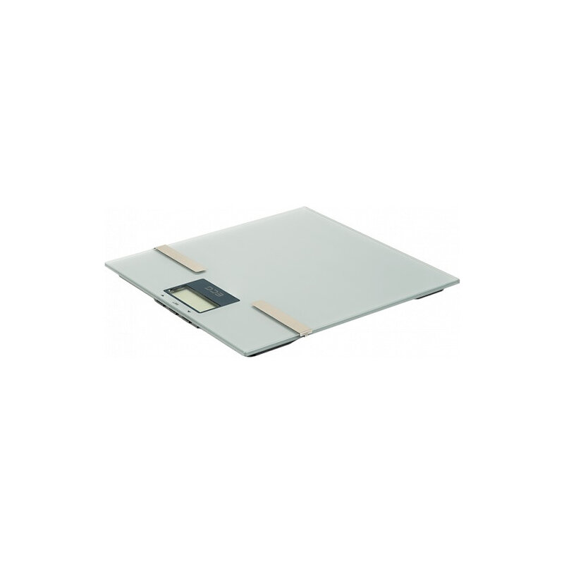 ECG OV 126, Personenwaage mit 6mm dickem Sicherheitsglas, grau