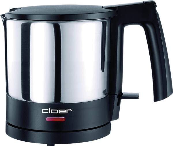 Cloer Wasserkocher 4720 Edelstahl-Schwarz
