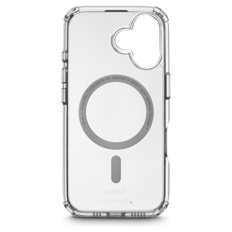 HAMA Cover MagCase Extreme Protect für Apple Iphone 17, Transparent