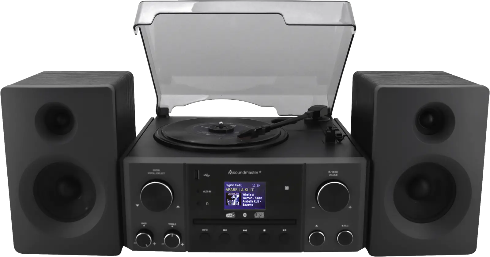 Soundmaster MCD1950SW — Schwarz