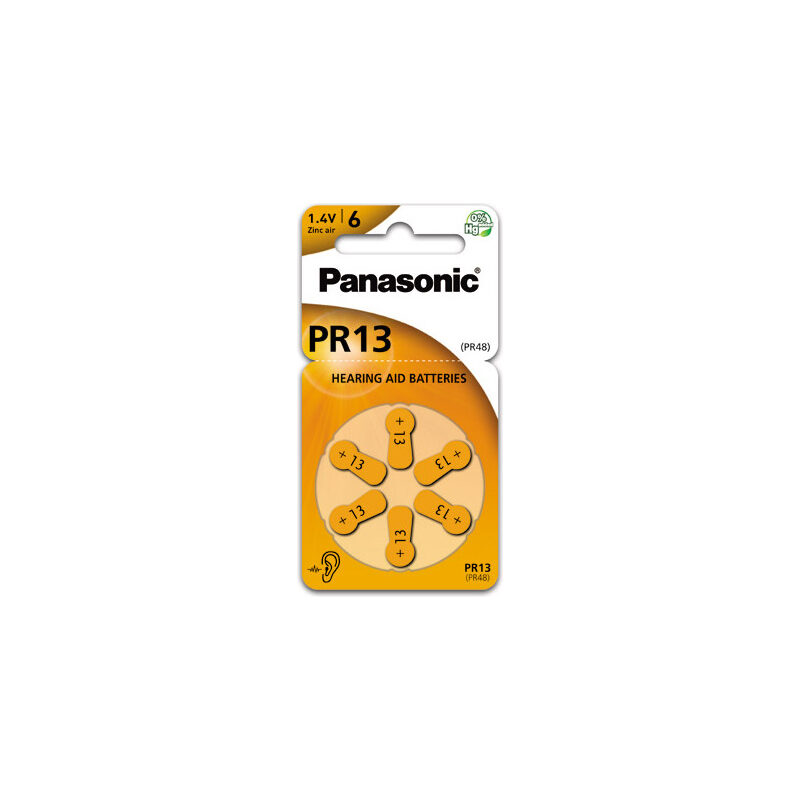 Panasonic PR-13(48)/6LB Knopfzelle Hörg