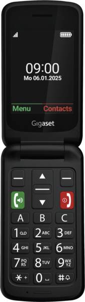 Gigaset Tastatur-Handy GL595 Schwarz