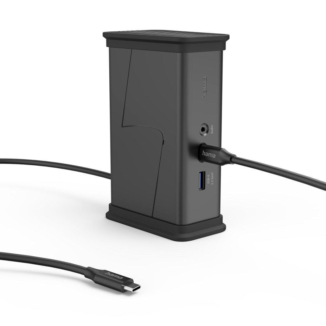 Hama USB-C-Hub "Connect2Office Black", 9 Ports, 2x HDMI™, USB-A, USB-C, LAN