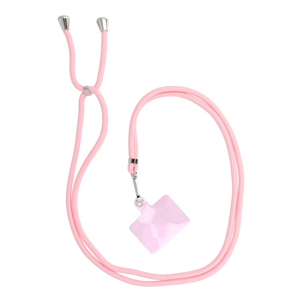 CRYSTAL DIAMOND Anhänger für Smartphonehülle 37cm rosa