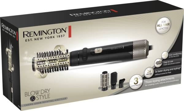 Remington Lockenbürste AS7580 Schwarz-Gold