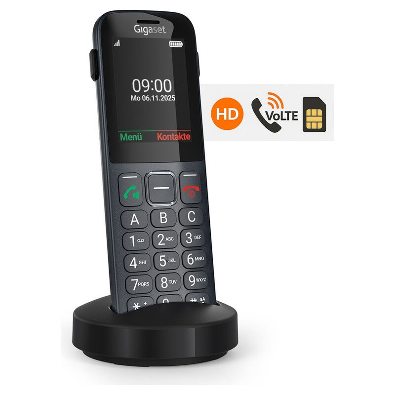 Gigaset Comfort 600 4G SIM silber