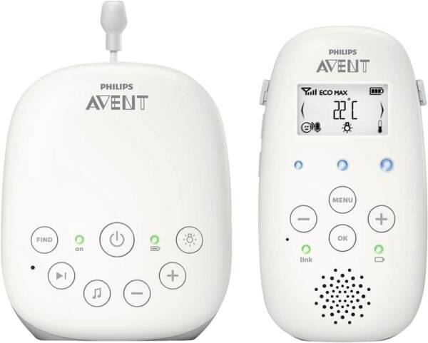 Philips PH Babyphone-Set SCD713/26 Weiss