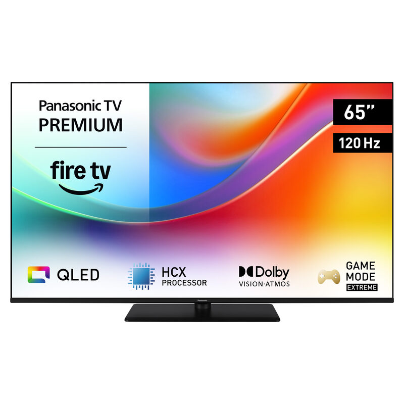 Panasonic TV-65W85BEZC, 65 Zoll/164cm, 4K QLED LED UHD Smart TV, schwarz