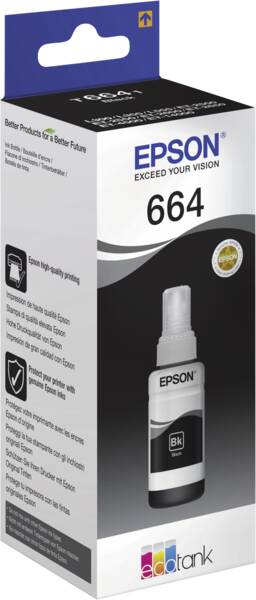 Epson Nachfülltinte 664 Nachfülltinte 70ml Schwarz