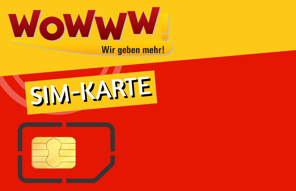 WOWWW! Wertkarten SIM-Karte