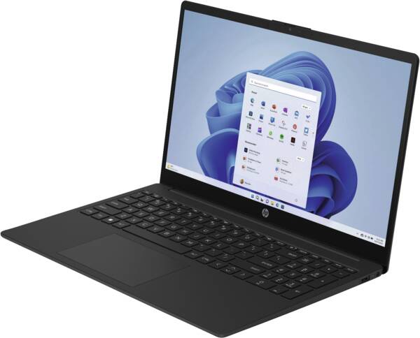 HP Notebook 15-fc0808ng Schwarz