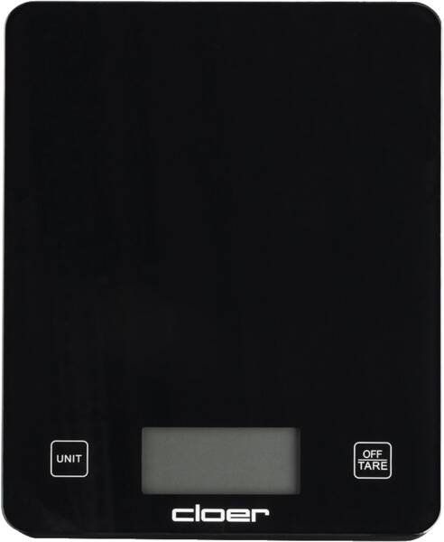 Cloer Küchenwaage 6870 Schwarz