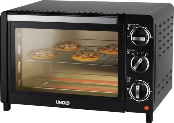 Unold Mini-Ofen 68875 OFEN Allround Schwarz