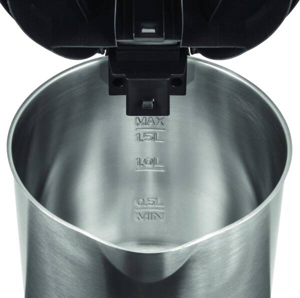 Unold Wasserkocher 18015 Blitzkocher Edition Black Edelstahl-Schwarz