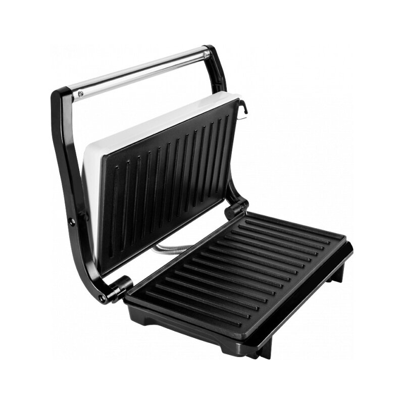ECG S 1070 Panini, Kontaktgrill 700W, weiss
