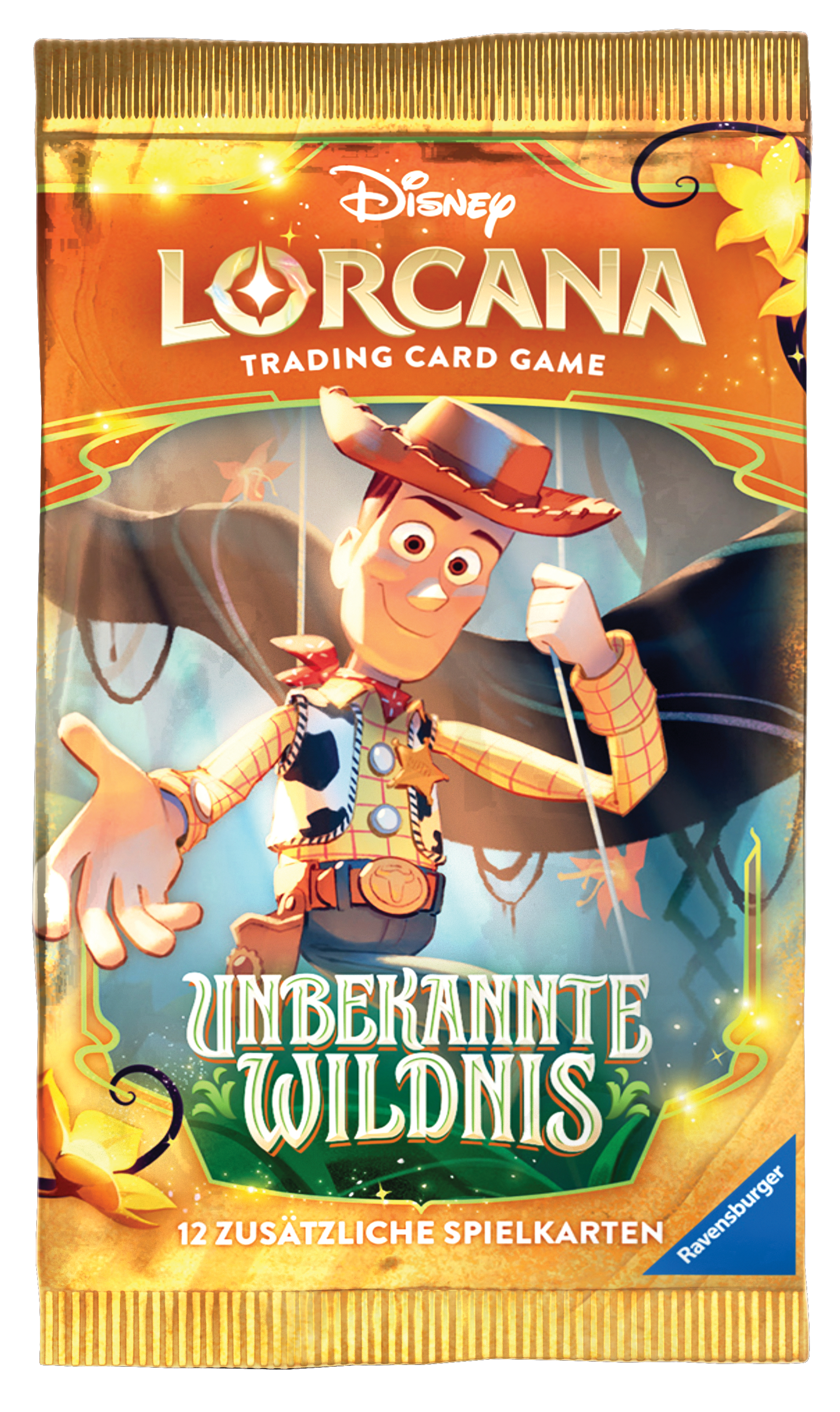 Disney Lorcana Unbekannte Wildnis - 1x Booster Pack Deutsch
