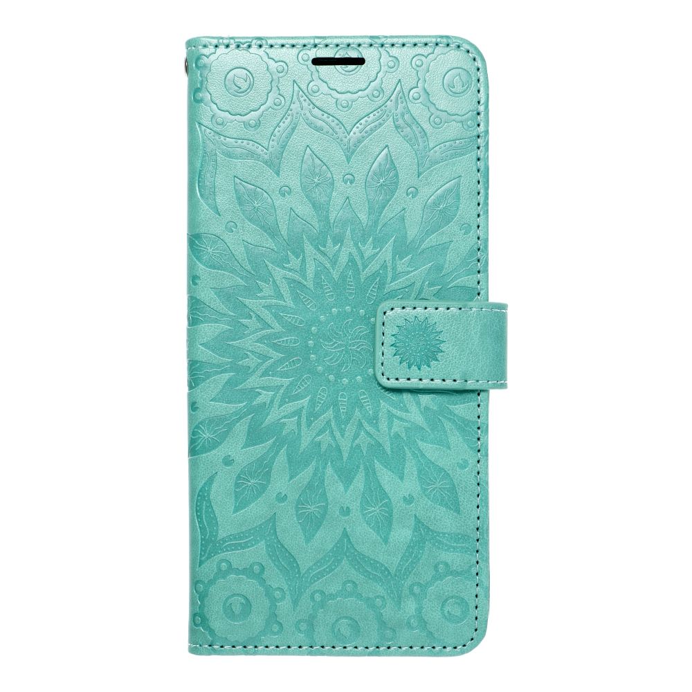 MEZZO Book Case für SAMSUNG Galaxy A55 5G Mandala grün