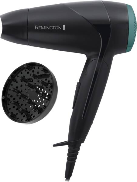 Remington Reise-Haartrockner D1500 Schwarz-Türkis
