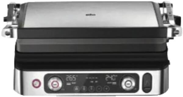 Braun Domestic Home Kontaktgrill CG 9167 Edelstahl-Schwarz
