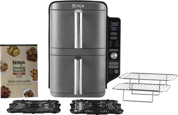 Ninja Doppel-Heißluft-Fritteuse SL400EU