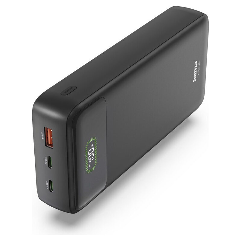 Hama Power Pack PD27-65W, 27000mAh, Ultra Fast Charge, 2xUSB-C + 1xUSB-A Anthrazit