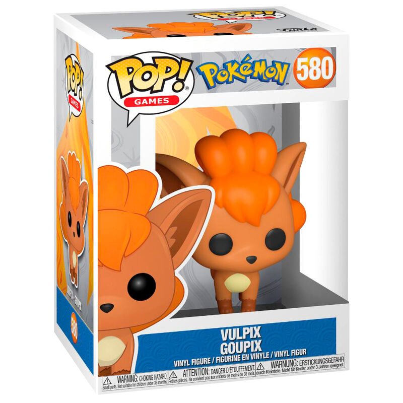 Funko 63256 - Pop! Games - Pokemon Vulpix #580