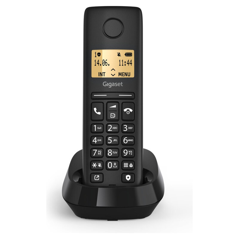 Gigaset Pure 100 DECT Clip Eco Schwarz