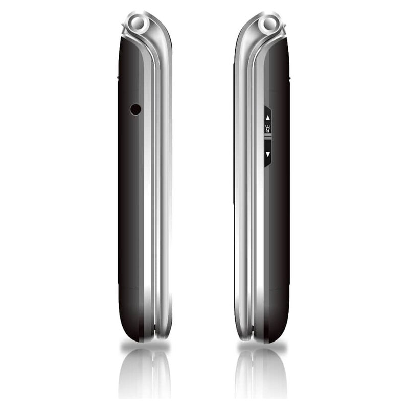 Beafon SL645 LTE inkl. Ladeschale, schwarz/silber