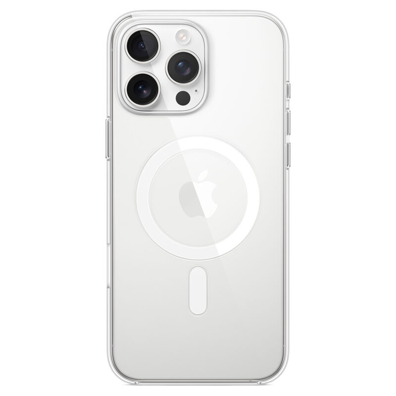Apple iPhone 16 Pro Max Clear Case mit MagSafe, transparent