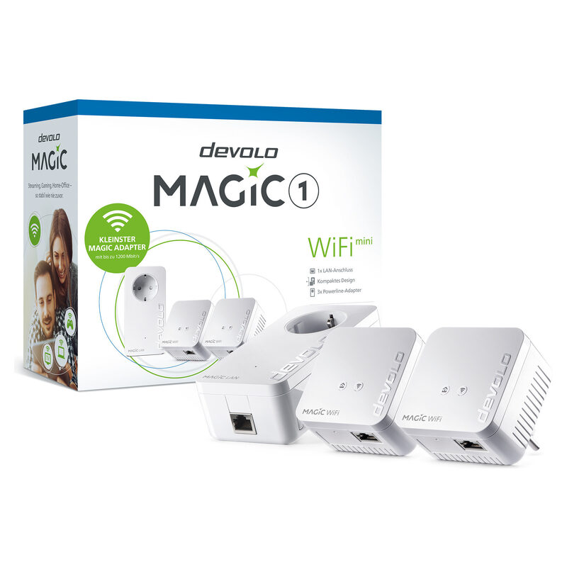 devolo Magic 1 WiFi mini Multiroom Kit weiss