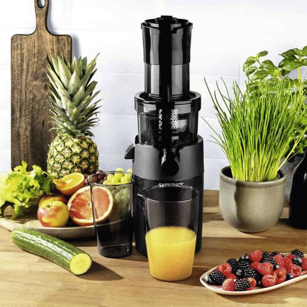Gastroback Entsafter 40146 Slow Juicer Vita Fresh Schwarz