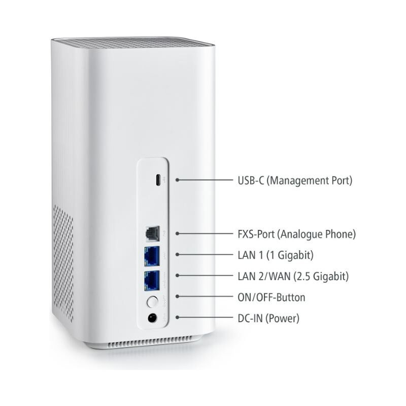 devolo 5G Router 3600 WiFi 6, weiss