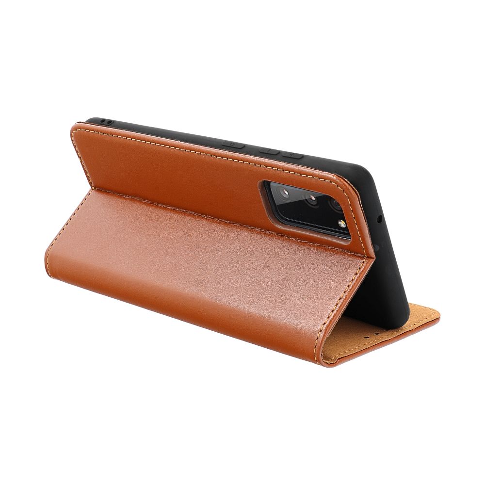 SMART PRO leder book für IPHONE 17 Pro braun