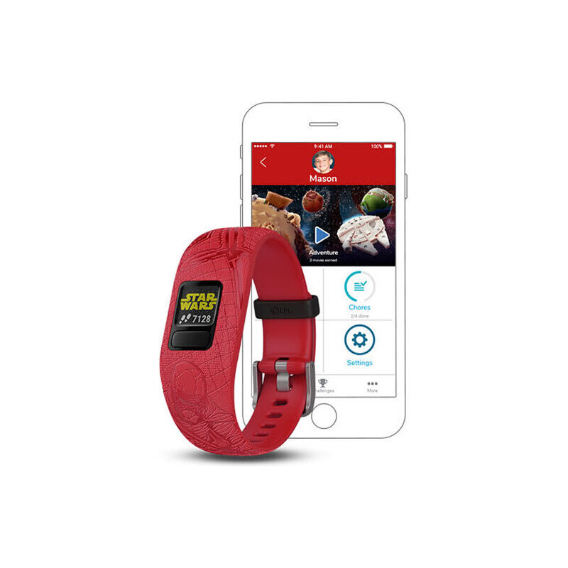 Garmin VIVOFIT JR. 2 STAR WARS (Rot/Graviert)