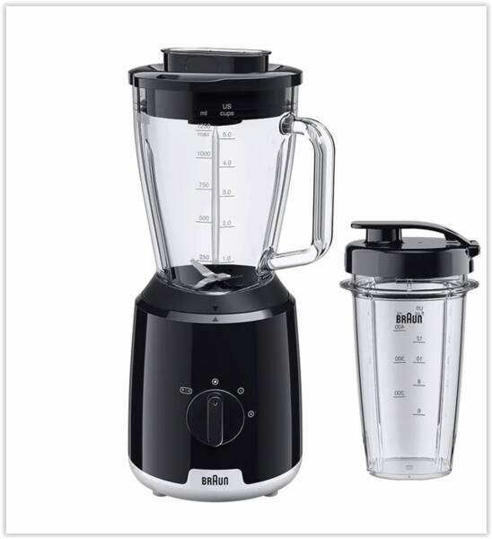 Braun Domestic Home Standmixer JB 1051 BK Schwarz