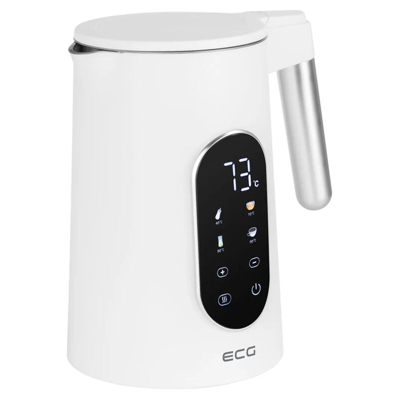 ECG RK 1799 Smart White, Wasserkocher 1,7L, weiss