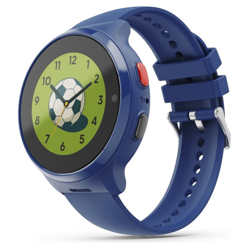 Hama Kinder-Smartwatch, GPS, SOS-Taste, Bluetooth, Telefonfunktion, Blau