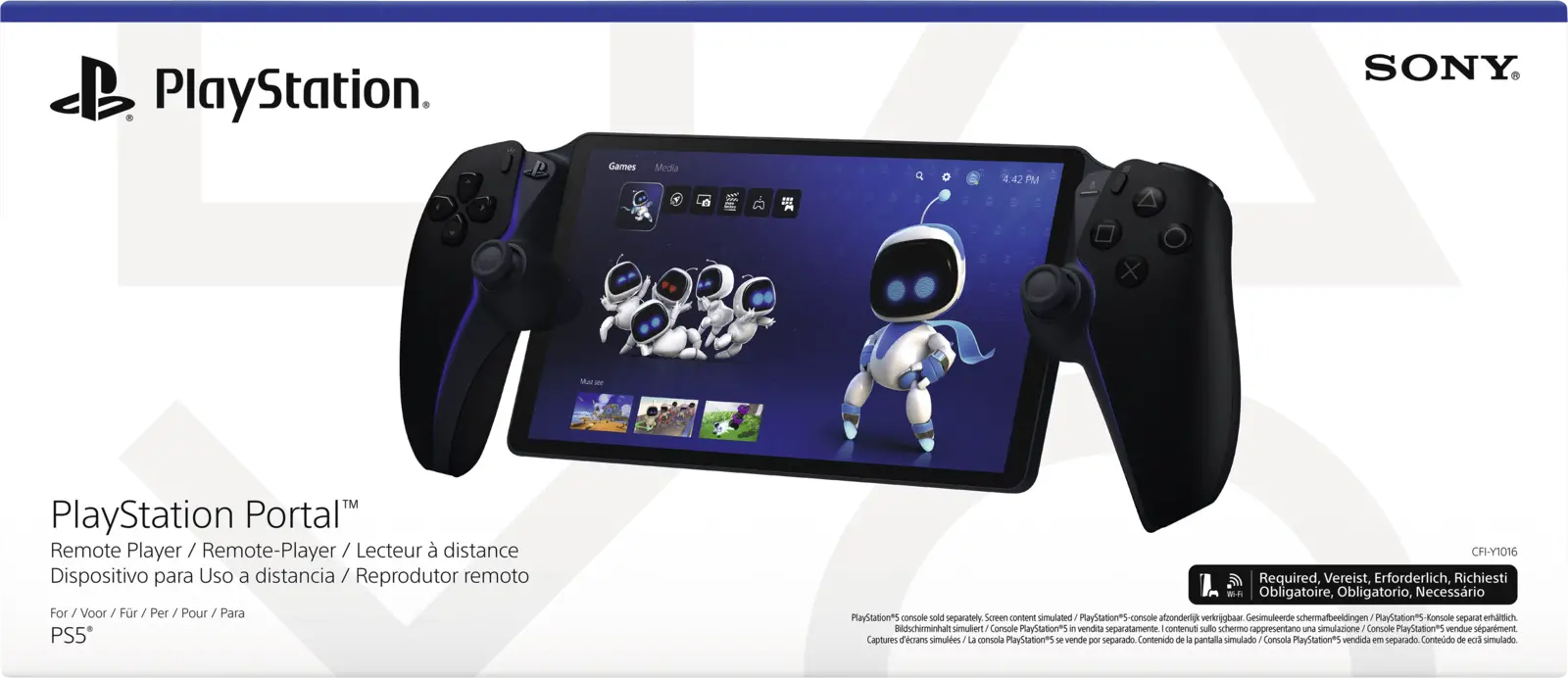 PlayStation Portal Remote-Player schwarz (PS5)