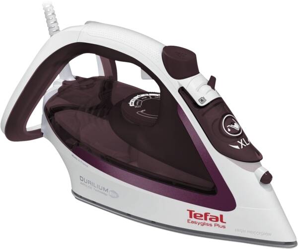 Tefal Dampfbügeleisen FV5714 Weiss-Bordeaux