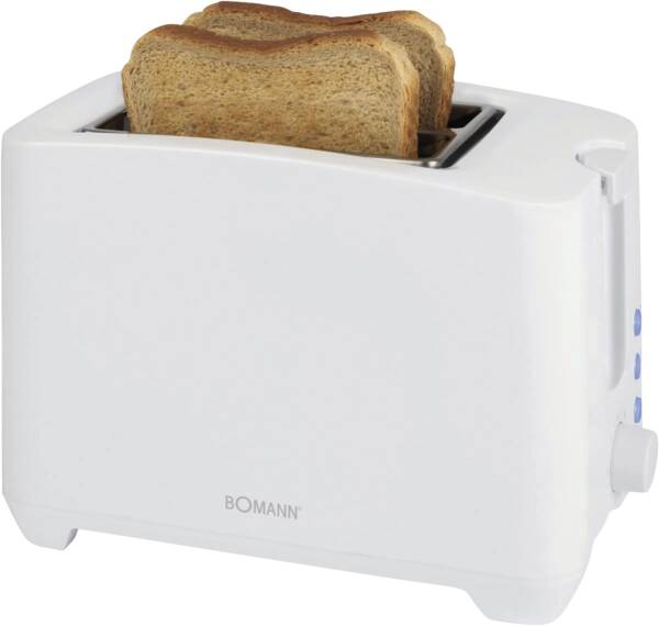 Bomann 2-Scheiben-Toaster TA 6065 CB Weiss