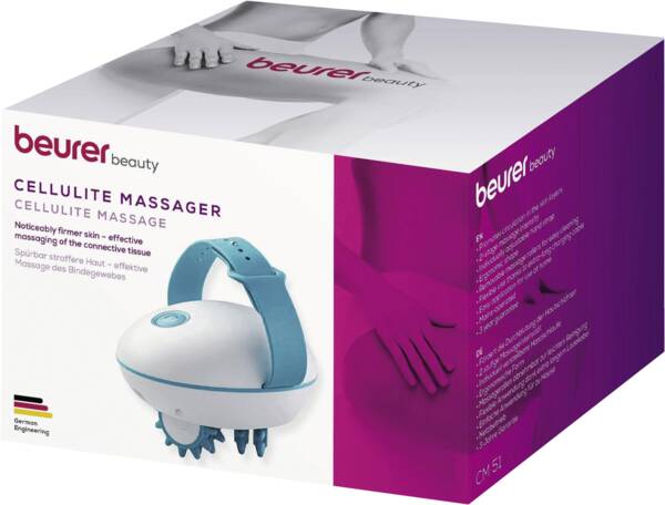 Beurer Massagegerät CM 51 Weiss-Türkis