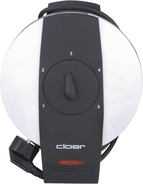Cloer Waffeleisen Waffelautomat 1621 Weiss