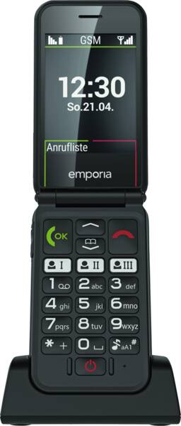 Emporia Tastatur-Handy emporiaSIMPLICITYglam Schwarz