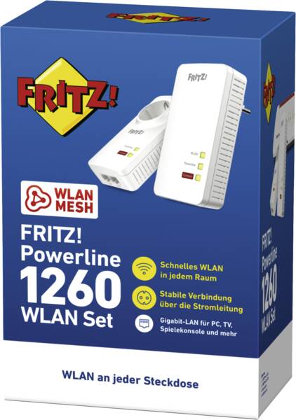 FRITZ!Powerline 1260E WLAN Set