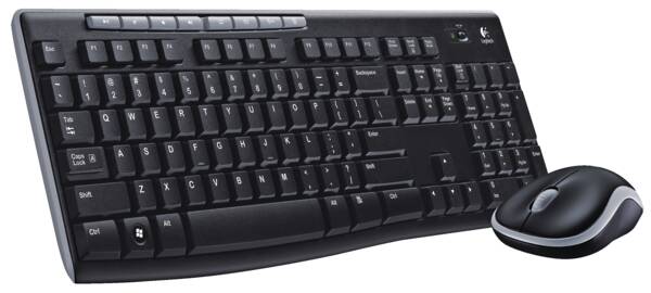 Logitech Tastatur-/Maus-Set MK270 Wireless Desktop