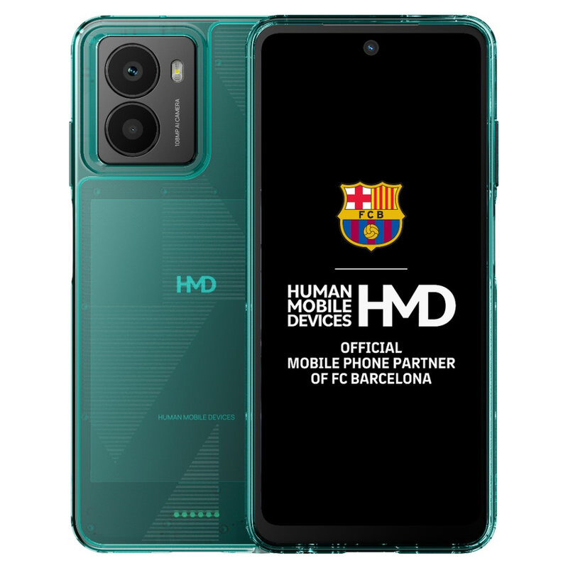 HMD Case Casual Outfit für HMD Fusion cyan grün