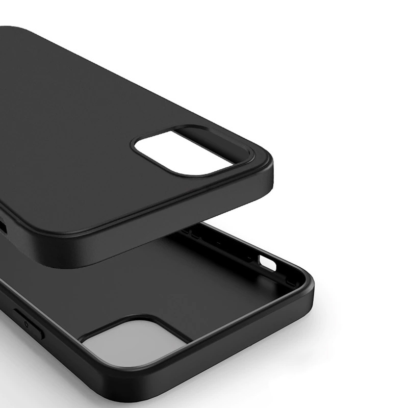 Back Case Matt für Apple iPhone 13 Pro Max schwarz