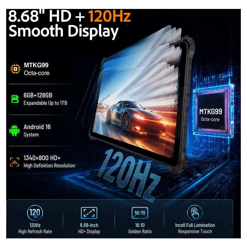 AGM P3 Compact 4G, 6/128, schwarz