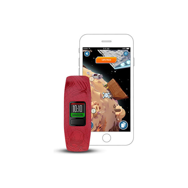 Garmin VIVOFIT JR. 2 STAR WARS (Rot/Graviert)