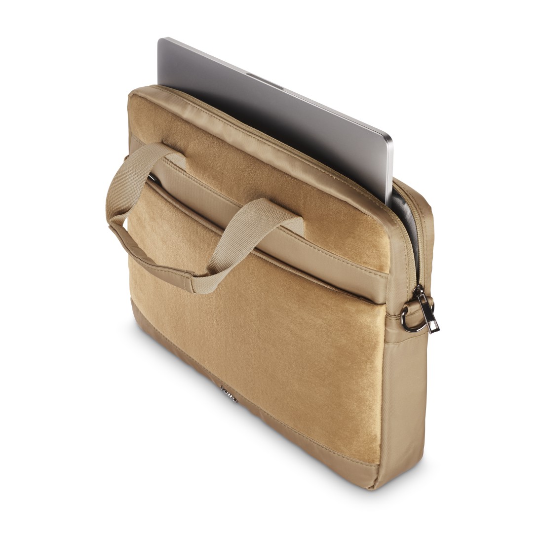 Hama Laptop-Tasche "Velvet" von 34 - 36 cm (13.3" - 14.1"), Sand